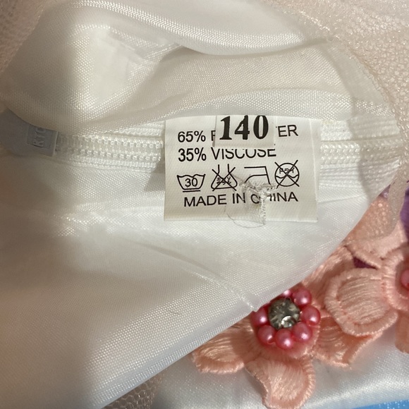 Adorable Unbranded Girls Unicorn Dress Size 2 from China (fits like a 6-8 US) - Picture 7 of 7